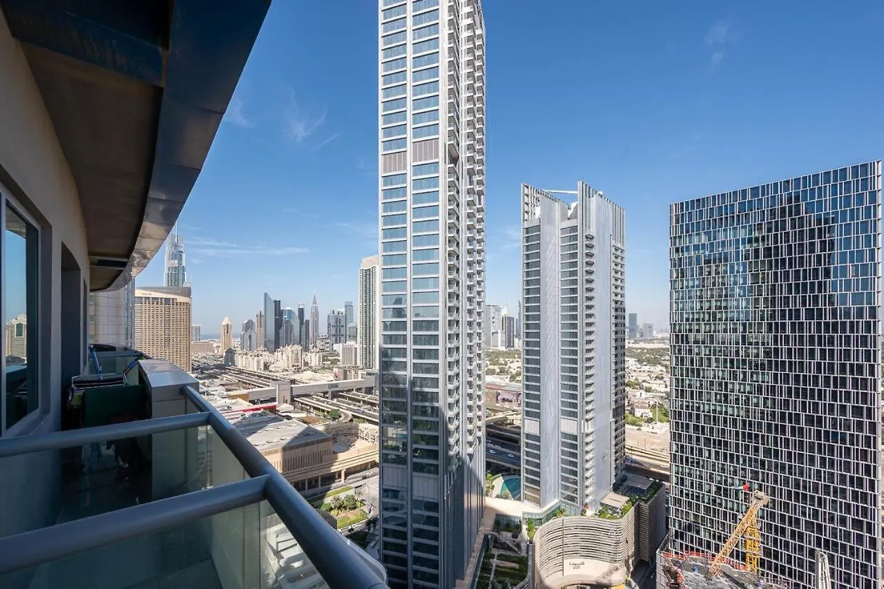 Apartament Elegant 2-Bedroom, 2-Min Walk To Dubai Mall
