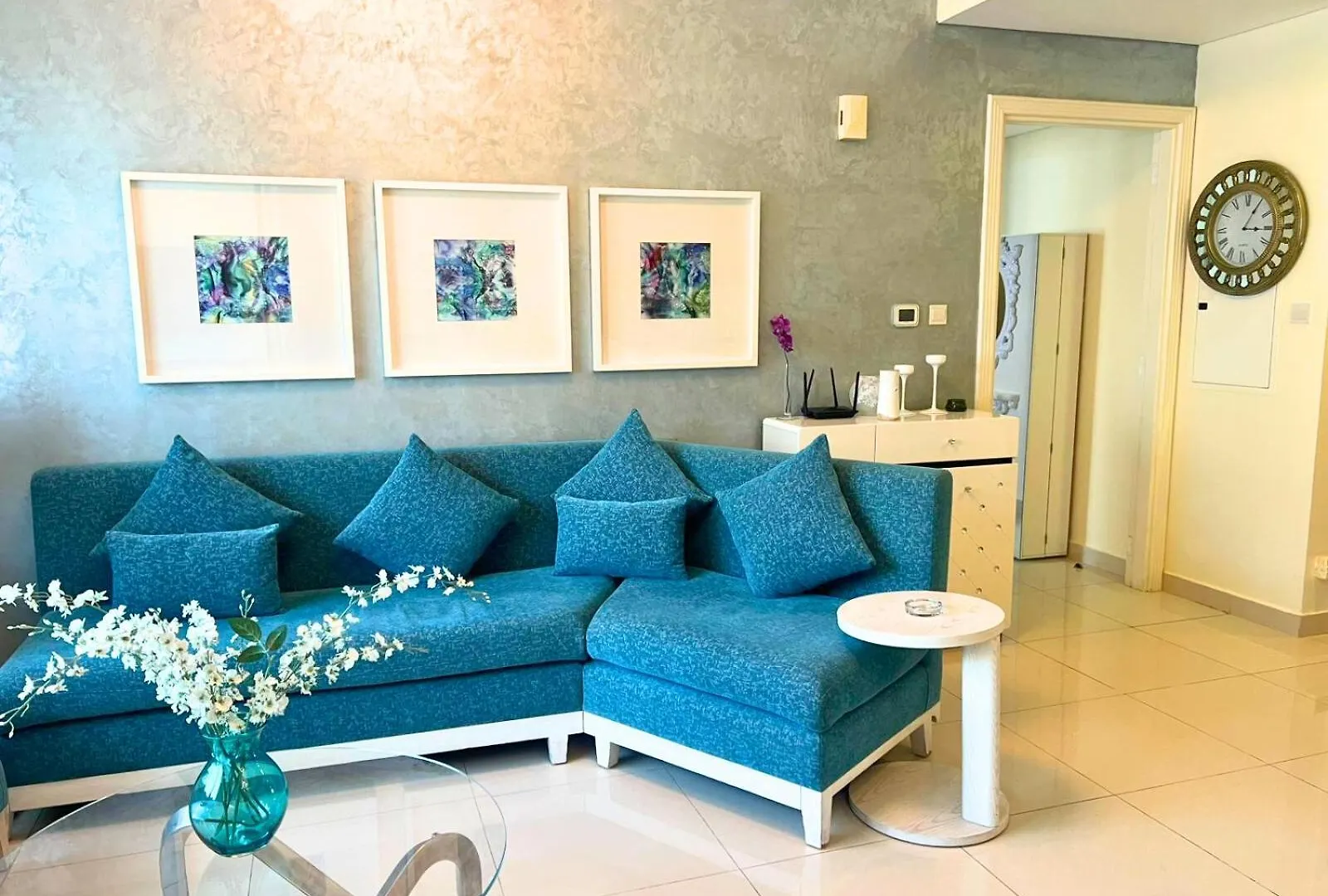 Apartment Elegant 2-Bedroom, 2-Min Walk To Dubai Mall